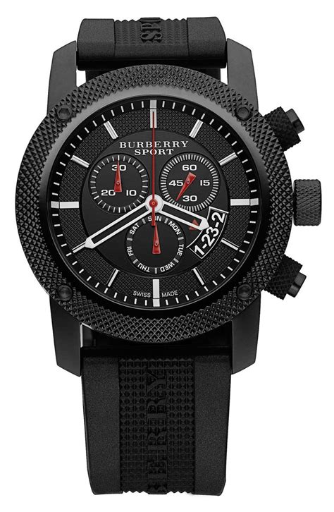 burberry sport chronograph mens watch|burberry stainless steel chronograph watch.